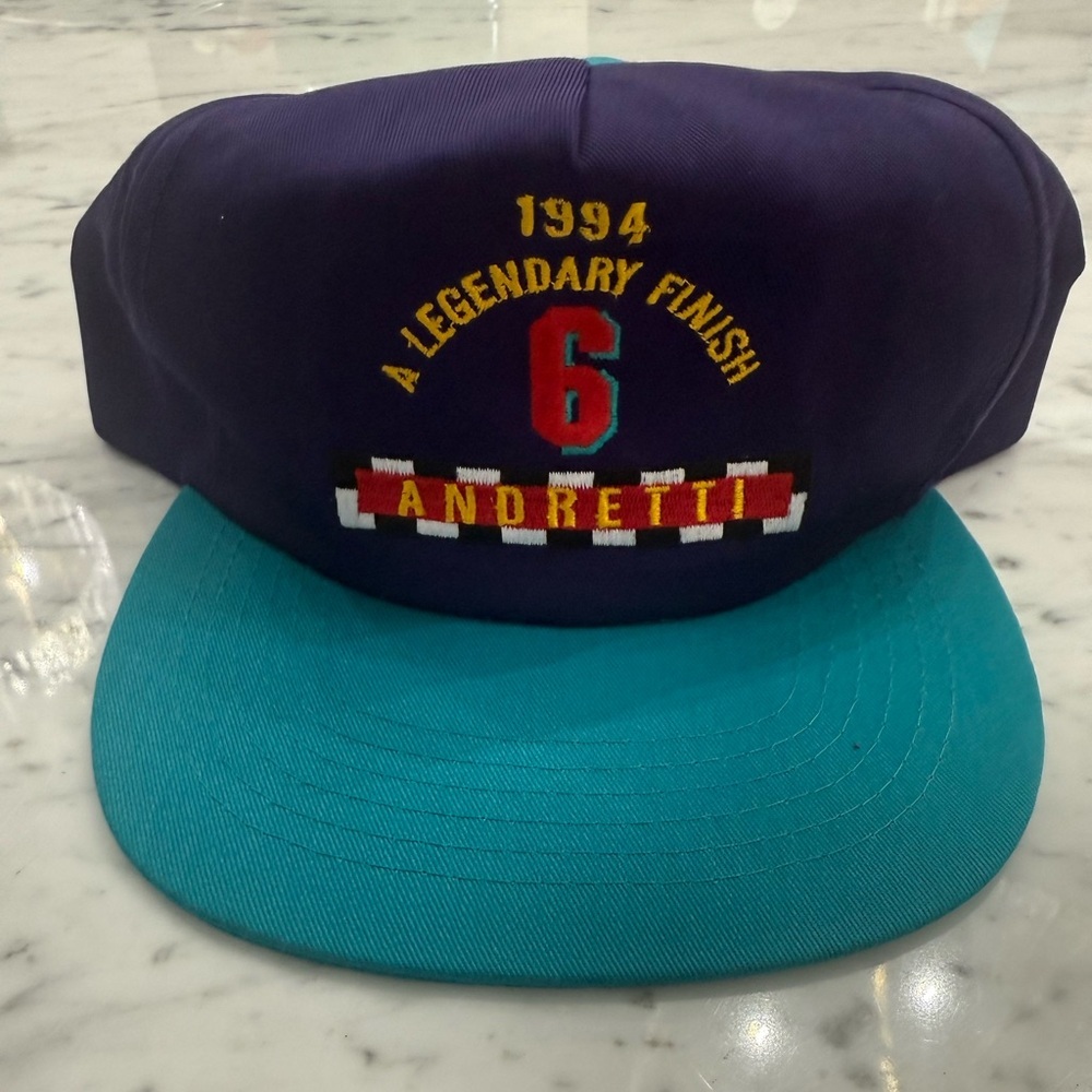 Vintage 1990s Michael Andretti Indy Car Racing Texaco Havoline Cap Hat SnapBack - Picture 7 of 7